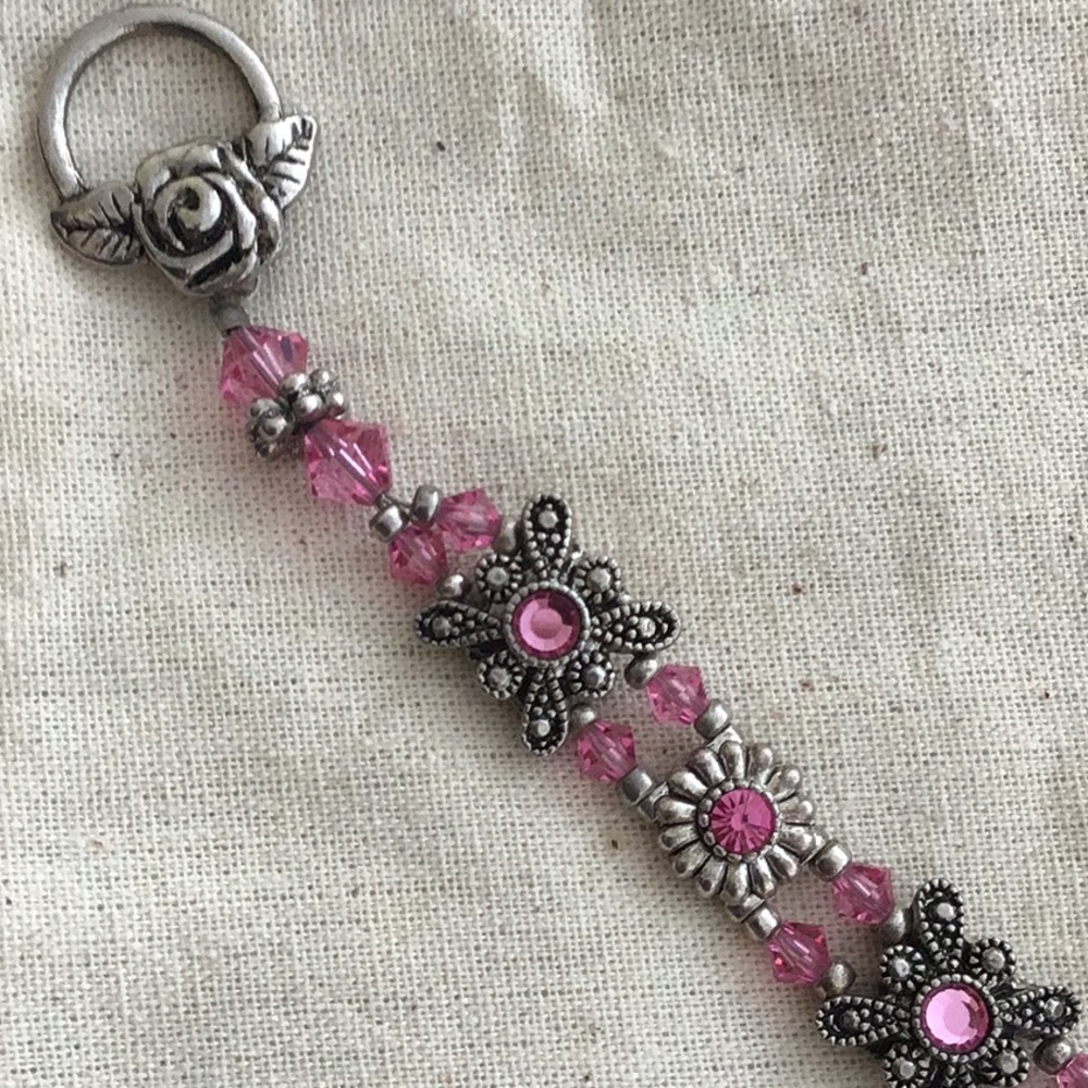 Crystal and marcasite bracelet